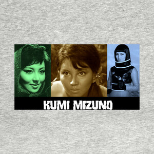 【Tシャツ】　『KUMI MIZUNO』　水野久美　ゴジラ　モスラ　特撮　S／M／L／XL