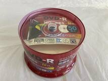 新品未使用 TDK 録画用 DVD-R 16倍速 50枚 120分 4.7GB DR120DC50PUD ディスク 破れあり ③_画像1