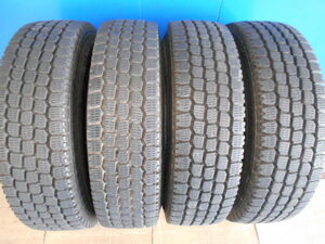 195/80R15　107/105LT　ダンロップ　ウィンターマックス　SV01　14年製　4本セット