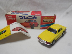 ★マスダヤ　プレニカ　16　新品未使用　箱・しおり付　メルセデスベンツ350SL　検索/旧車ポケッタートミカダイヤペットビンテージ