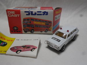 ★マスダヤ　プレニカ　20　新品未使用　箱・しおり付　ポリスカー　ダイキャスト　検索/旧車ポケッタートミカダイヤペットビンテージ