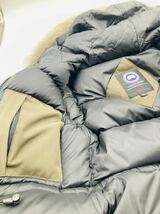 ☆【ト福】CANADA GOOSE カナダグース ダウンジャケット JASPER PARKA ジャスパー Sサイズ グリーン系 LBZ01ZZH02_画像8