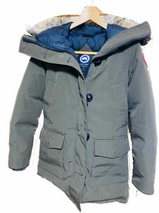 ☆【ト福】CANADA GOOSE カナダグース ダウンジャケット JASPER PARKA ジャスパー Sサイズ グリーン系 LBZ01ZZH02