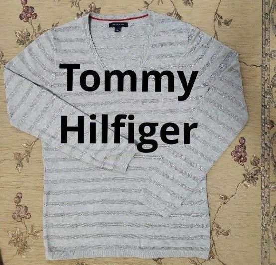 Tommy Hilfiger トミーヒルフィガー 　ラメ入　ユニセックスセーター