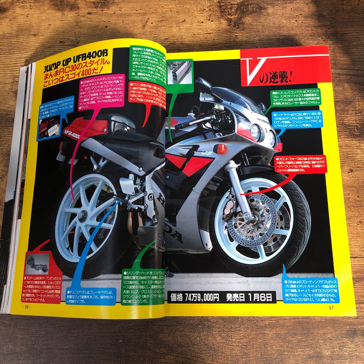Yahoo!オークション - 【バイク雑誌 1985.8発行】モーター