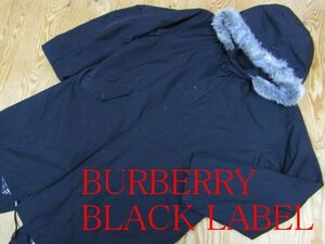 ★バーバリー Burberrys ブラックレーベル★キルティングライナー付き ミリタリーモッズコート メンズ★R60204019B