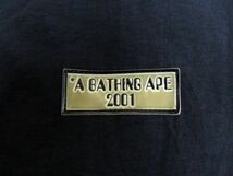 ★A BATHING APE ベイシングエイプ★メンズ ワンポイントロゴ ダウンジャケット★R60204004A_画像7