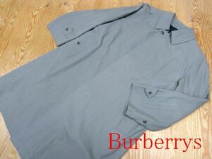 ★バーバリー Burberry★キルティング×ウールライナー付き メンズ ステンカラーコート グレー★R60225007B