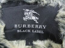 ★バーバリーブラックレーベル BURBERRY★メンズ フェイクムートン ダッフルコート★R60225001B_画像5