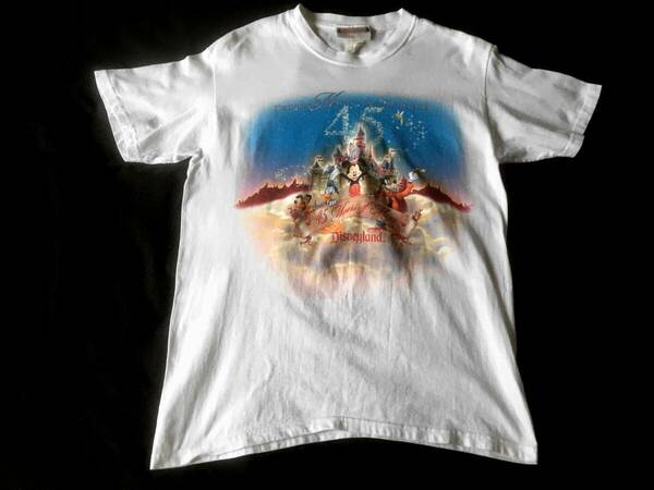ディズニー ミッキーUSA製 TシャツS 　45周年 2000年 