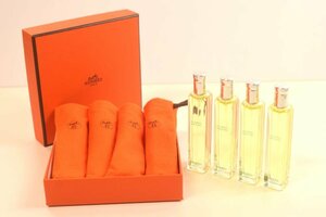 ICH【中古美品】 美品 エルメス HERMES ナイルの庭 UN JARDIN SUR LE NIL 15ｍｌ 4本セット 〈208-230215-ss5-ICH〉