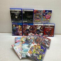 MIN【現状渡し品】 MSMG Nintendo Switch/PS5/PS4 ゲームソフトまとめセット ペルソナ・桃鉄他 〈29-240214-YF-18-MIN〉_画像1