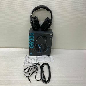 MIN【中古品】 MSMK Logicool G933s ワイヤレスゲーミングヘッドセット 箱あり 中古品 〈88-240220-MK-3-MIN〉