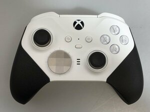H【中古品】 Microsoft Xbox Elite ワイヤレス コントローラー Series 2 ホワイト 本体、USBケーブルのみ 〈24-240210-SS-2-HOU〉