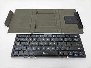 【TAG・中古品】iClever IC-BK03　折り畳み式キーボード Bluetooth　88-240116-CC-01-TAG