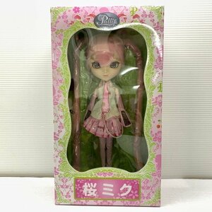 MIN【現状渡し品】 MSMO Ｐullip 初音ミク 桜ミク P-122 ドール 着せ替え人形 Groove 〈53-240221-KS-16-MIN〉