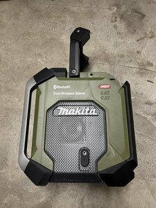 ICH【中古美品】 マキタ MR005G 充電式ラジオ Bluetooth搭載 オリーブ 40Vmax 18v 14.4v 10.8v対応 本体のみ 〈102-240207-ss20-ICH〉