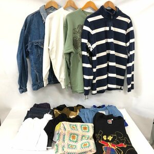 TEI 【現状渡し品】 レディース古着 まとめ14点 ISSEY MIYAKE KAPPA LL BEAN ジャケット Tシャツ スウェット 〈170-240118-MK-2-TEI〉