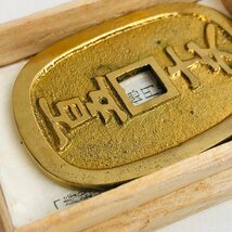 ICH【中古美品】 海上通宝 奥州金華山通宝 百五十文 木箱付 〈106-240226-aa8-ICH〉_画像5