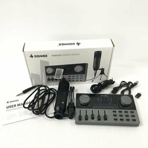 TEI 【現状渡し品】 DONNER podcast console bundle オーディオ機器 〈112-240227-MA-14-TEI〉