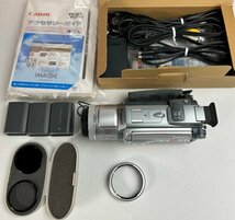 FUZ【現状渡し品】 Canon　キャノン　DM-FV M10　mini DVデジタルビデオカメラ　現状品 〈94-240215-ST-2-FUZ〉_画像2