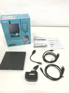 FUZ【中古美品】 Logitec ロジテック スマホ用CDレコーダー LDR-SM8URBK 〈96-240210-YS-5-FUZ〉