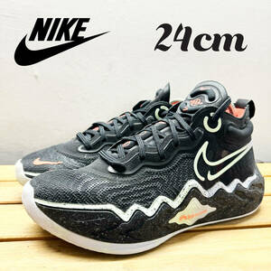 極美品 NIKE AIR ZOOM G.T. RUN ナイキ バスケットボール エア ズームG.T　ラン スニーカー 24cm CZ0202-001