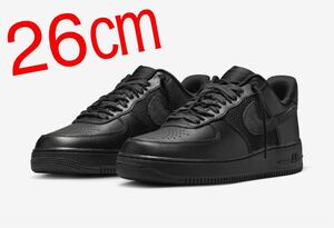 26㎝ Slam Jam × Nike Air Force 1 Low Black and Off Noir スラムジャム × ナイキ エアフォース1 ロー ブラック アンド オフノワール