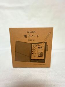 [新品未開封・送料無料] SHARP シャープ 電子ノート メモ WG-PN1 電子手帳