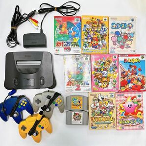 ★動作確認済み★ 任天堂 ６４　 ソフト コントローラー ニンテンドー Nintendo ゲーム 本体 マリオ　スマブラ　ポケモン