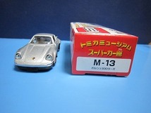 48 絶版・希少 TOMYトミカ ミュージアム スーパーカー館 №M- 13 ポルシェ 930ターボ_画像7