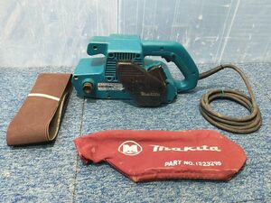 【NY583】makita マキタ ベルトサンダ モデル9901 76ｘ533mm 研磨 木工 サンダー 