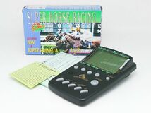 #2 未使用 【動作OK】 LCDゲーム SUPER HORSE RACING レトロゲーム 昭和レトロ スーパーホースレーシング_画像2