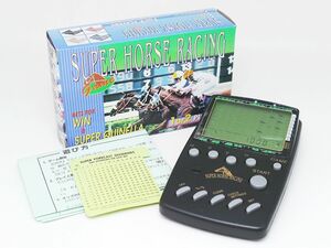 #3未使用 【動作OK】 LCDゲーム SUPER HORSE RACING レトロゲーム 昭和レトロ スーパーホースレーシング