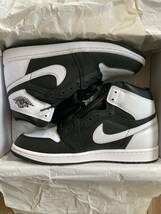 NIKE AIR JORDAN 1 RETRO HIGH OG サイズ28㎝ DZ5485 010 BLACKWHITE-WHITE NOIR/BLANC/BLANC ナイキ　ジョーダン1 ブラックホワイト_画像1