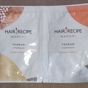 P&G ヘアレシピ 和の実(リニューアル前)お試しサシェ つるん シャンプー トリートメント(10ml+10g)×1個 新品