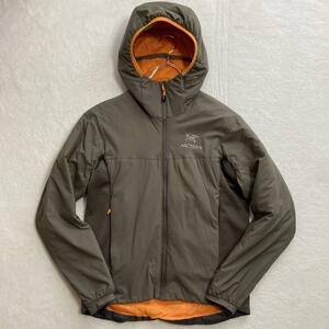 【良品】アークテリクス ARC'TERYX Atom LT hoody アトム LT フーディ ジャケット ブルゾン ドローコード【表記XS】S相当 