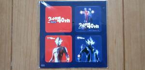 ▼ウルトラ40th ON FLET'S マグネットシート　ウルトラマンメビウス　2006年　販促非売品▲