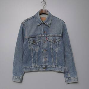 TG2124：90s/95年製*USA製*Levi's/リーバイス*70505-0217*デニムジャケット*トラッカージャケット*ジージャン*36*715刻印*ブルー