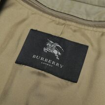 MG0038：BURBERRY/バーバリー*メンズ*着脱ウールライナー付き*トレンチコート*ロングコート*92-170*カーキ_画像8