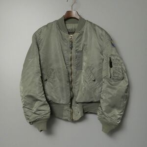 STH0009：USA製*ALPHA INDUSTRIES/アルファ*メンズ*B-15D MOD*フライトジャケット*ミリタリージャケット*ブルゾン*38