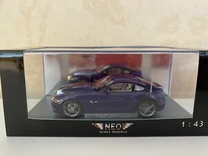 1/43 NEOスケールモデル　BMW Z4 M クーペ E86 インテルラゴスブルー ミニカー　