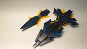 HGUC 1/144 ユニコーンガンダム 2号機 バンシィ・ノルン　アームド・アーマーDE　ガンプラ 完成品 ジャンク