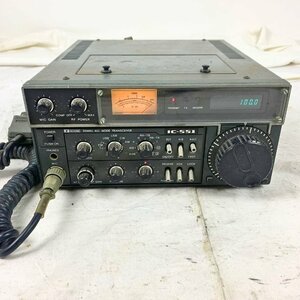 [R0995] 中古現状品 ICOM (アイコム) IC-551 ALL MODE TRANSCEIVER 50MHz トランシーバー