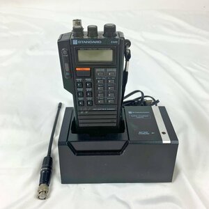 [R0999] 中古現状品 STANDARD (スタンダード) C500 VHF/UHF FM W-BANDER CSA111 RAPID CHARGER トランシーバー 充電器