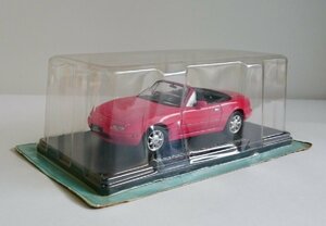 [W3779] 国産名車コレクション Mazda Eunos Rordstar [1989] / 未開封 ミニカーのみ アシェット マツダ ユーノス ロードスター 現状品