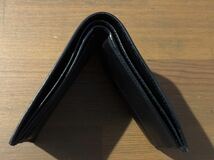 SAINT LAURENT サンローラン　グレイン　財布　二つ折り財布　ブラック　黒　1円スタート_画像8