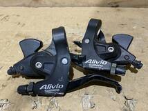 shimano ALIVIO 3×8速　ST-MC18 シフターブレーキ 中古パーツ OLD MTB ATB VINTAGE MTB ATB_画像10