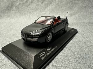 【中古】PMA MINICHAMPS Alfa Romeo Alfa Spider 2006 Neroミニチャンプス アルファロメオ アルファ スパイダー ブラック 1/43