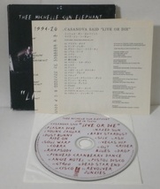 ミッシェル・ガン・エレファント THEE MICHELLE GUN ELEPHANT LIVE IN TOKYO CASANOVA SAID LIVE OR DIE 紙ジャケ 帯付きCD_画像8